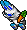 Ícone do Blue Scorbunny Plushie com Cenoura