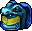 Shiny Totodile Backpack.gif