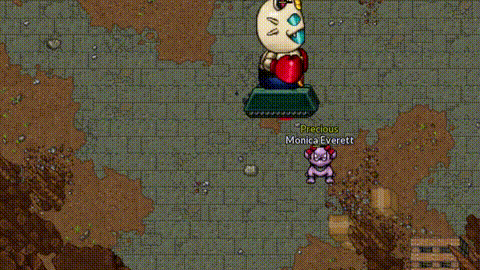 Evite pisar nas exclamações no mapa.