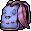 Shiny Chikorita Backpack.gif