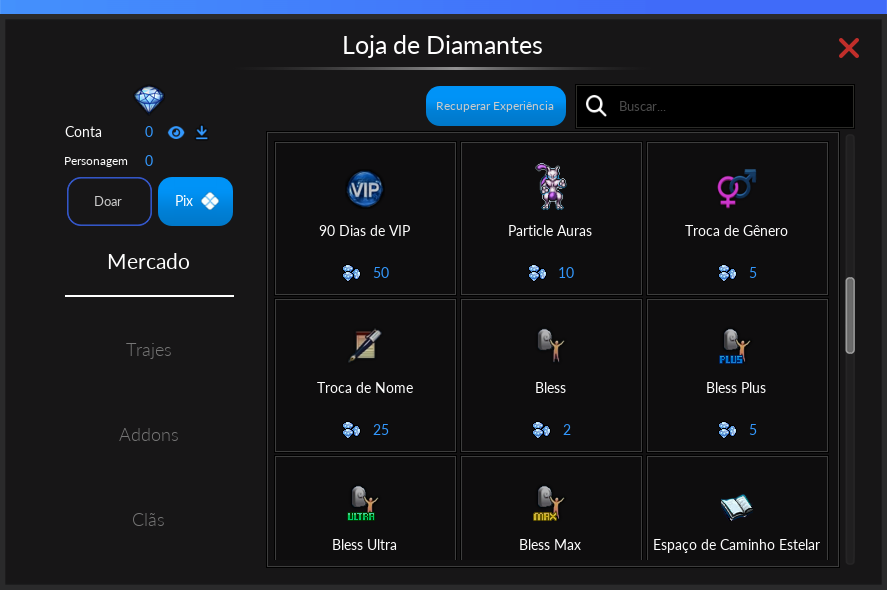 Interface Sistema de EXP-Diamond Shop.png