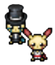 Minun and Plusle - Gentleman Costume.png