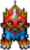 Manectric flame costume.png