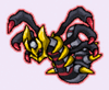 Giratina Legendary Statue colorida.gif