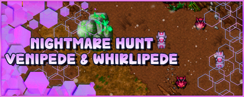 Nightmare Hunt Venipede e Whirlipede.webp