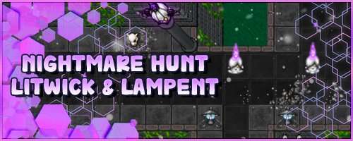 Nightmare Hunt Litwick e Lampent.webp